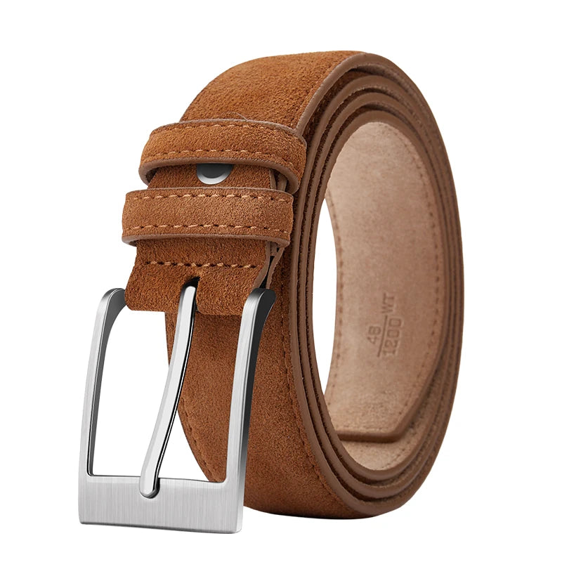 Men’s Suede Belt – Classic and Versatile Style