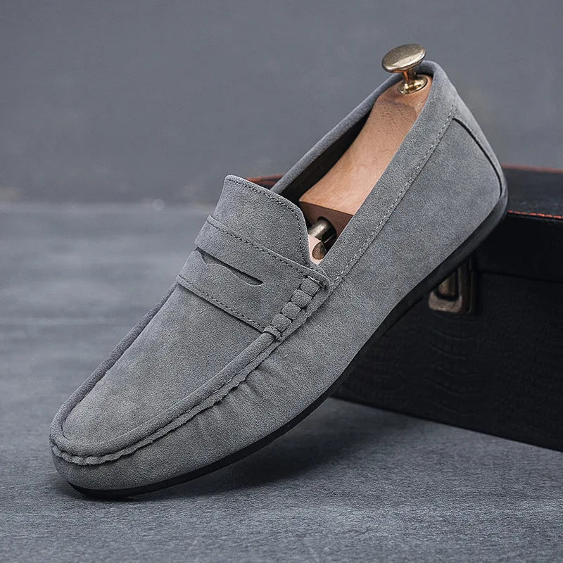 Frühlings-Loafer für Herren – Wildlederschuhe, weich und hochwertig