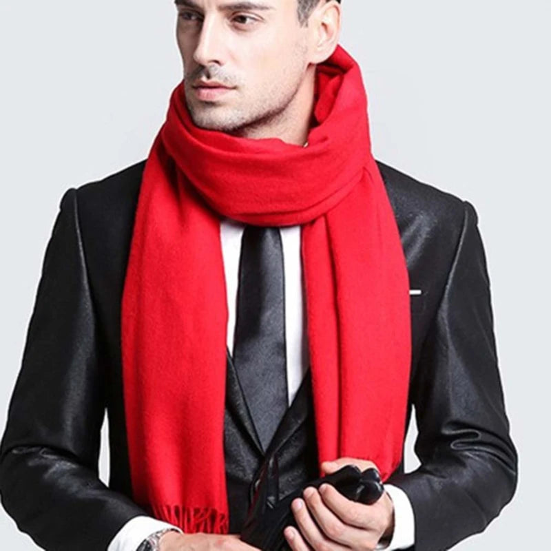 Soft and Long Winter Scarves, Fashion Solid Color