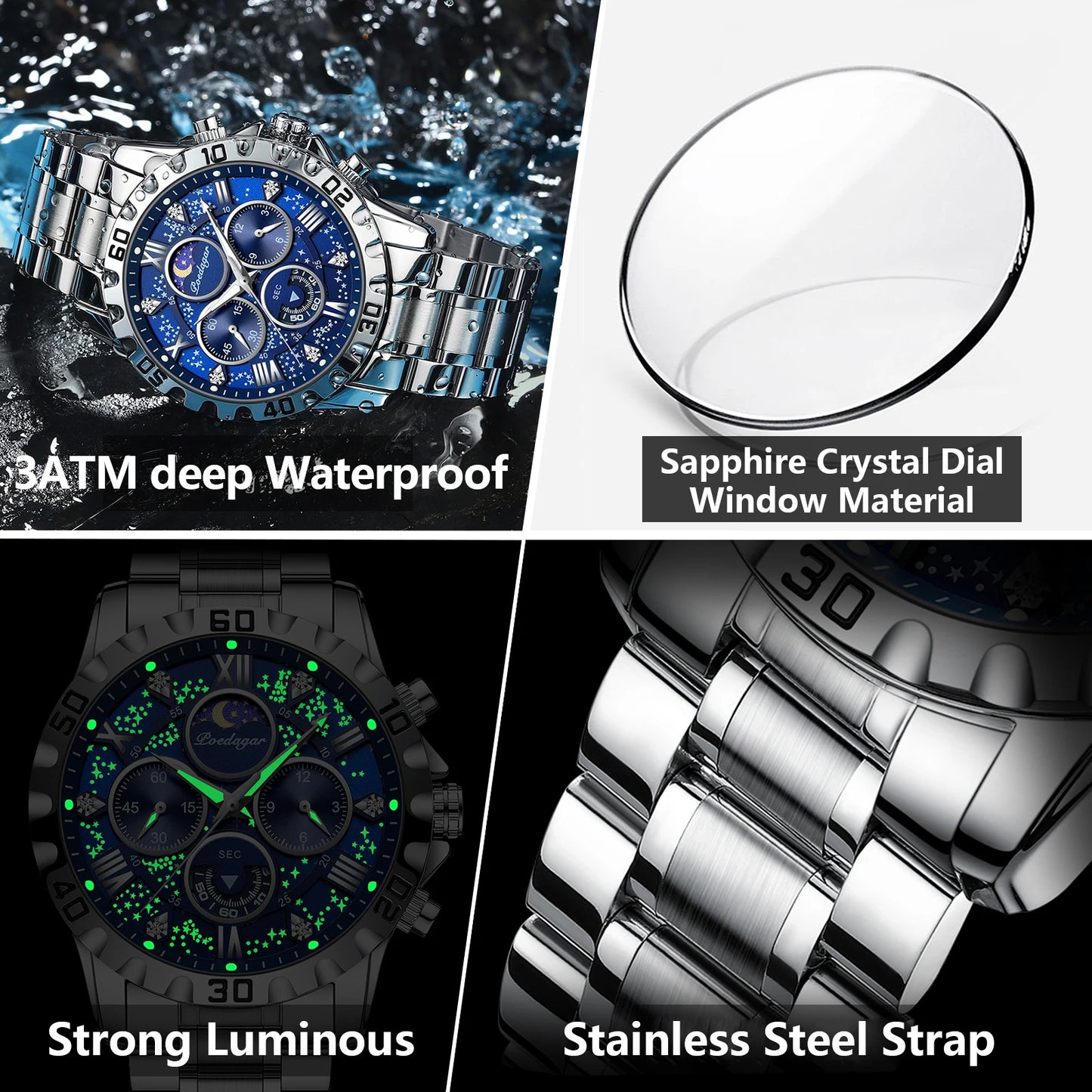 Men’s Watch – Sporty Design with Sophisticated Details