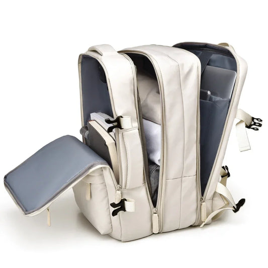 Men’s Multifunctional Backpack – Expandable, Waterproof, and Large Capacity