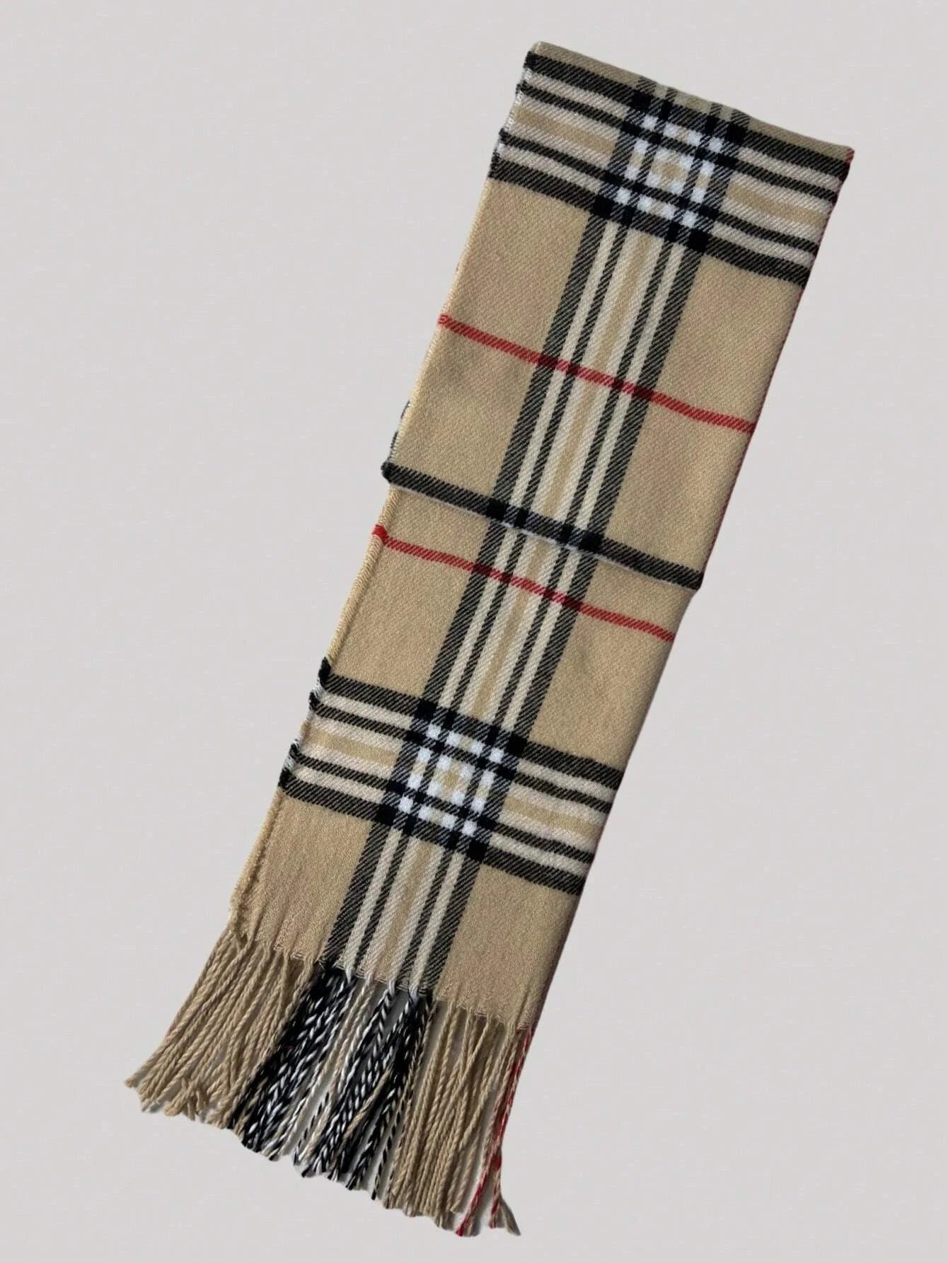 Warm Scarf - Winter Design, Men's Shawl.