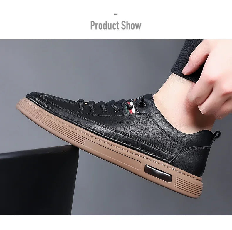Men's Versatile Casual Shoes - Ultra Soft Leather and Pleasure