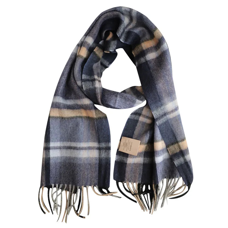 Men's wool scarf - British versatile