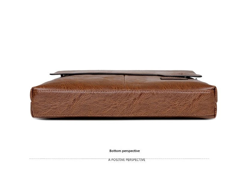 Men’s Messenger Bag – Timeless Sophistication for Stylish Men | Perfect for iPad and Laptop