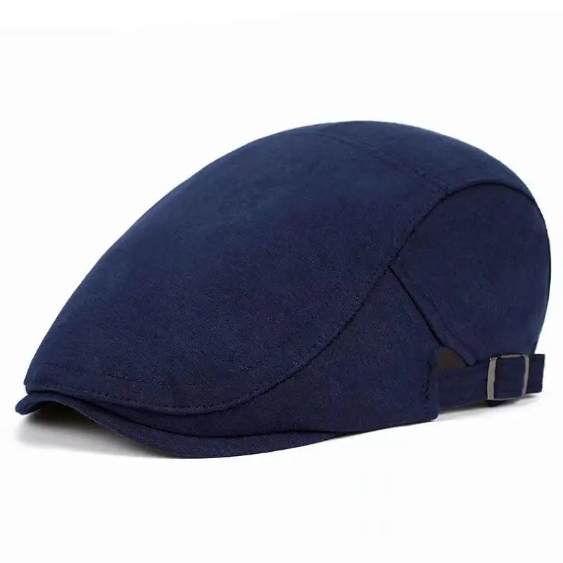 Men's Classic Beret with Subtle Side Adjustment