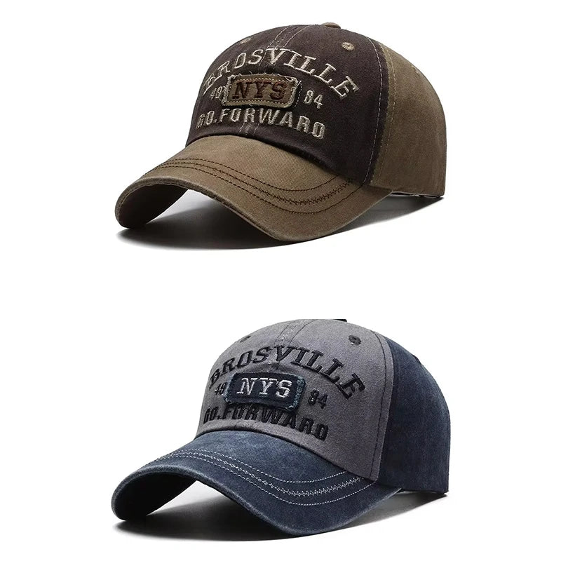 Vintage Washed Baseball Cap – Retro Casual Style