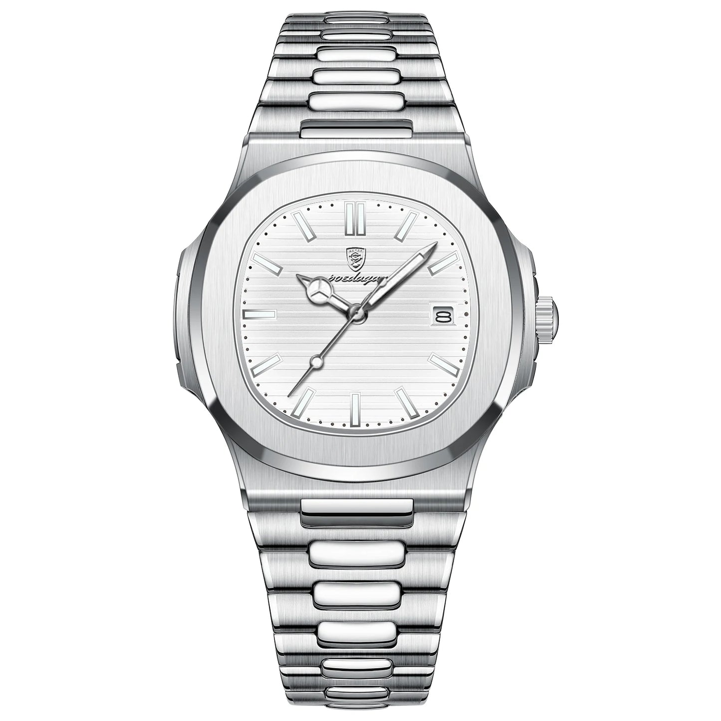 Men's Sports Watch - Waterproof, Luminous, with Date, Quartz