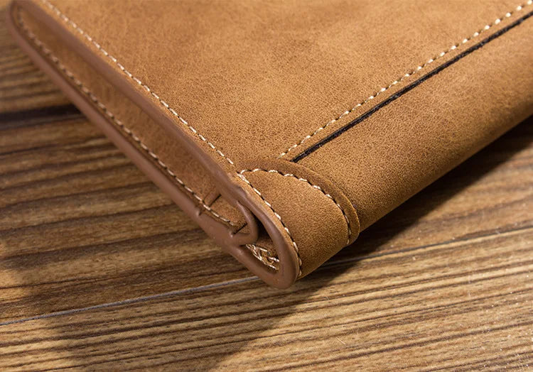 Men’s Synthetic Leather Wallet – Classic and Functional Design