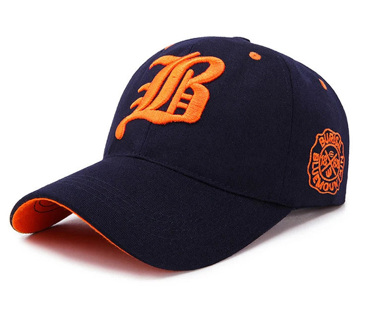 3D Embroidered Curved Brim Cap
