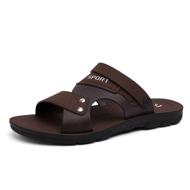 Classic Men's Sandal - Comfortable Beach Flip Flop, Soft Sole