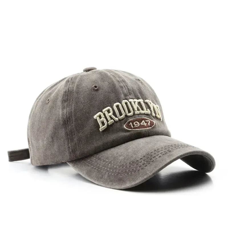 Vintage Brooklyn Cap – Retro Casual Style