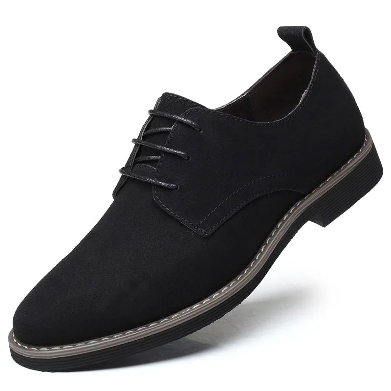 Herren Freizeitschuhe - Wildleder mit Schnürsenkeln