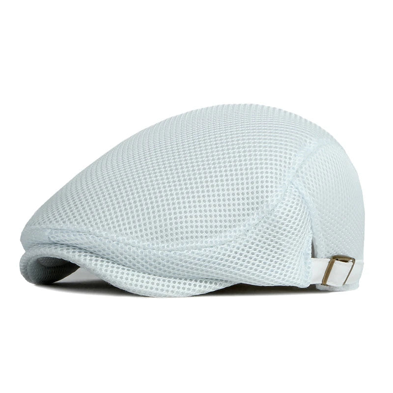 Men's Breathable Mesh Beret - Comfort and Style for All Seasons