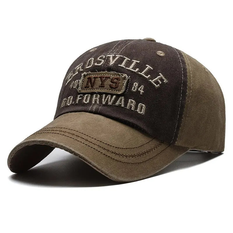 Vintage Washed Baseball Cap – Retro Casual Style