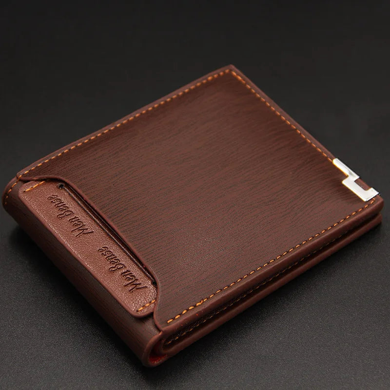 Men’s Wallet – Modern Design with Metal Detail