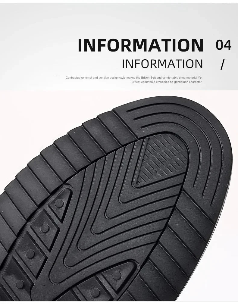 Freizeitschuhe für Herren – Klassische, atmungsaktive und genähte Abendschuhe aus Leder