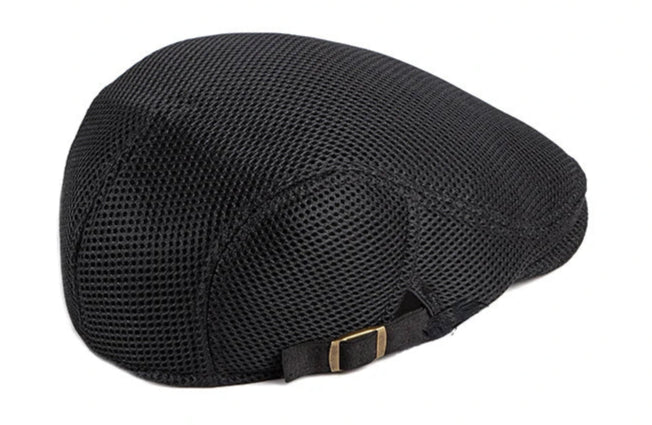 Men's Breathable Mesh Beret - Comfort and Style for All Seasons