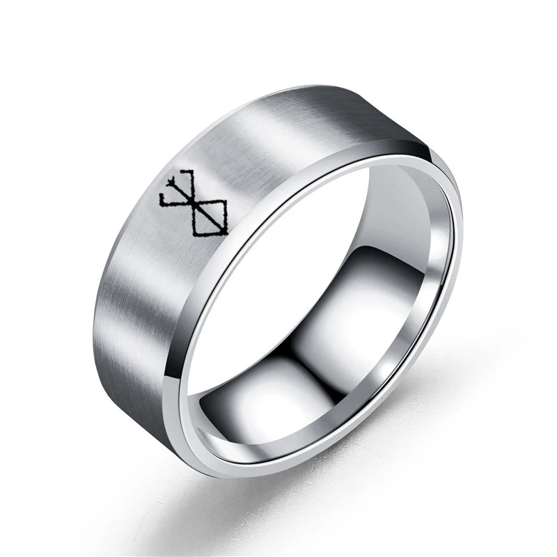 Guardian Rune Ring – Nordic Symbol for Strength