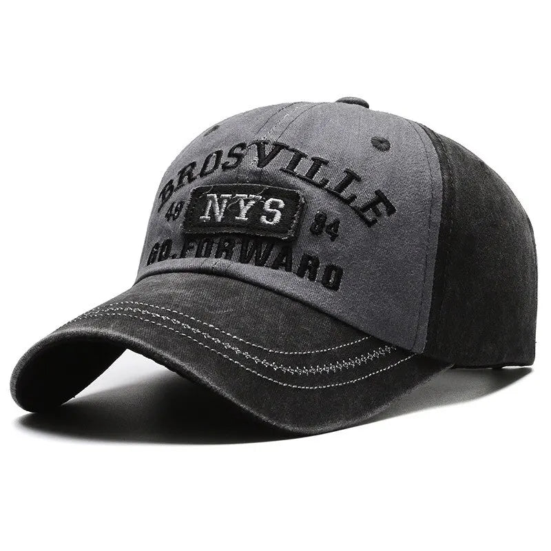 Vintage Washed Baseball Cap – Retro Casual Style