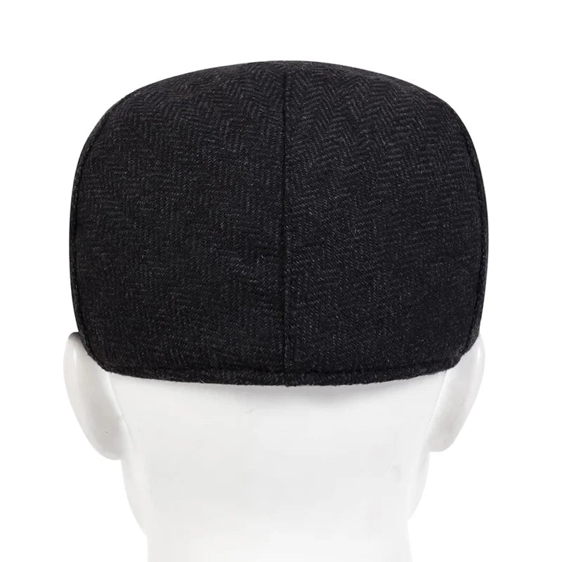 Men's Classic Beret – Timeless Retro Style and Comfort