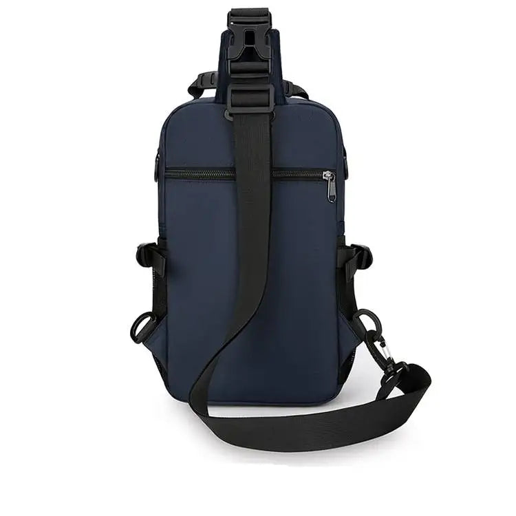Tactical Crossbody Sling Bag for Men – Multi-Pocket Urban Chest Pack for Everyday Carry and Travel