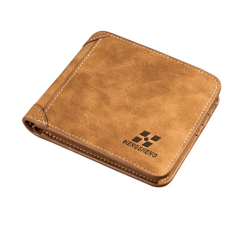 Men’s Synthetic Leather Wallet – Classic and Functional Design