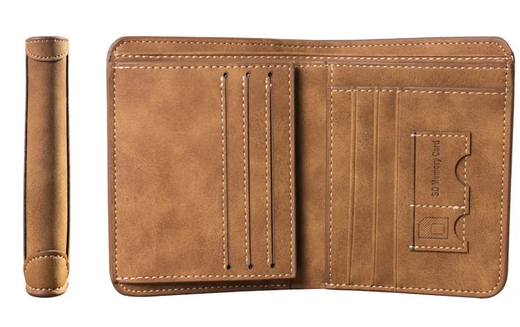 Men’s Synthetic Leather Wallet – Classic and Functional Design