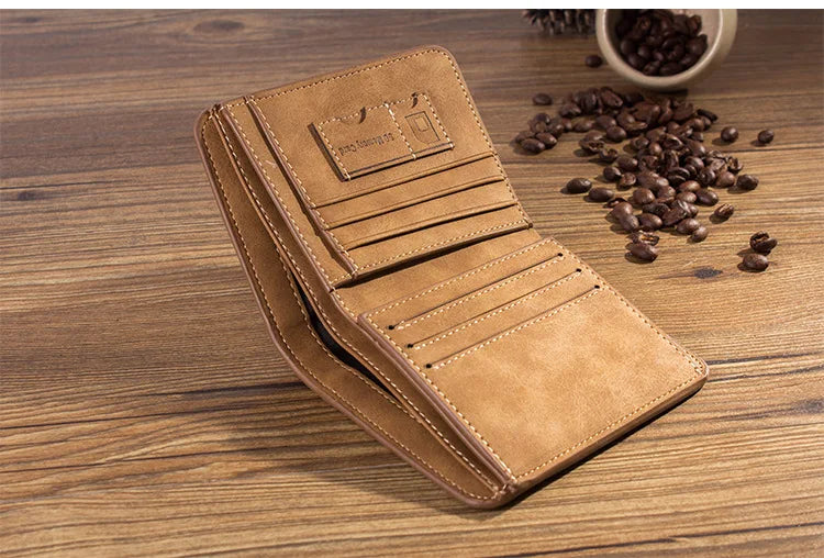 Men’s Synthetic Leather Wallet – Classic and Functional Design