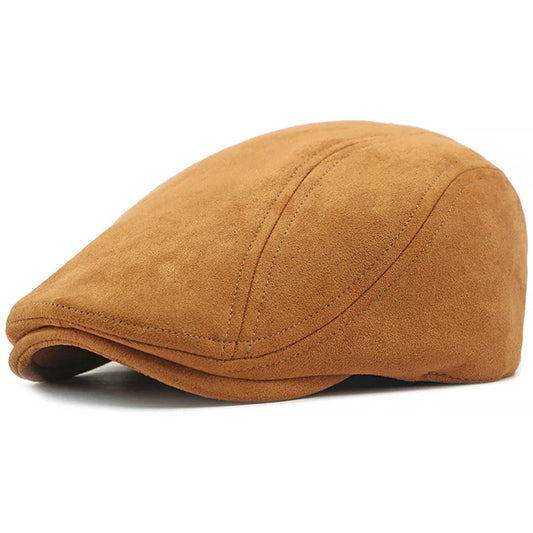 Men's Suede Beret – Elegant and Timeless Style
