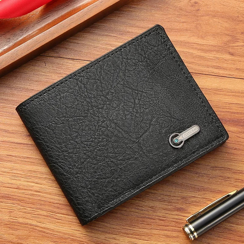 Men’s Wallet – Modern Design with Contrast Stitching