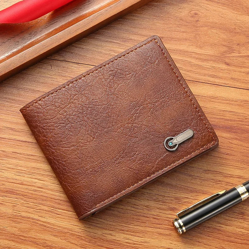 Men’s Wallet – Modern Design with Contrast Stitching