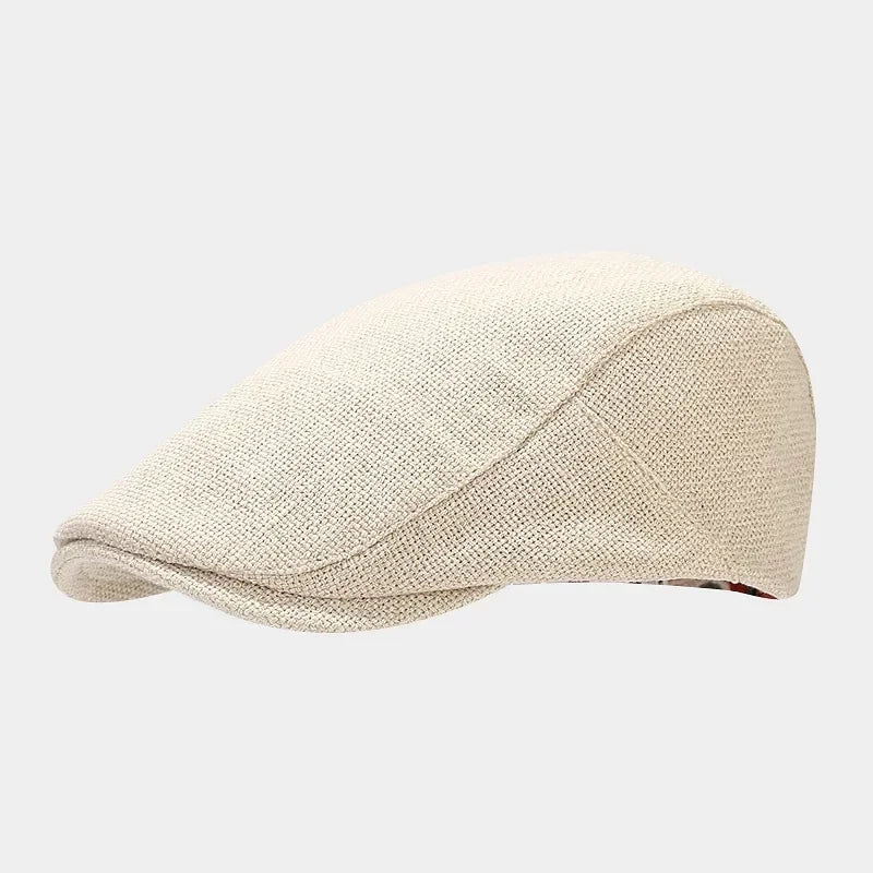 Men's Linen Beret – Timeless Style