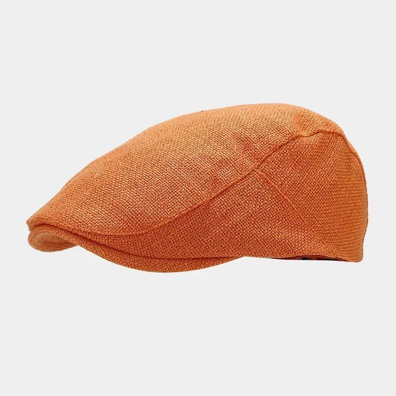 Men's Linen Beret – Timeless Style