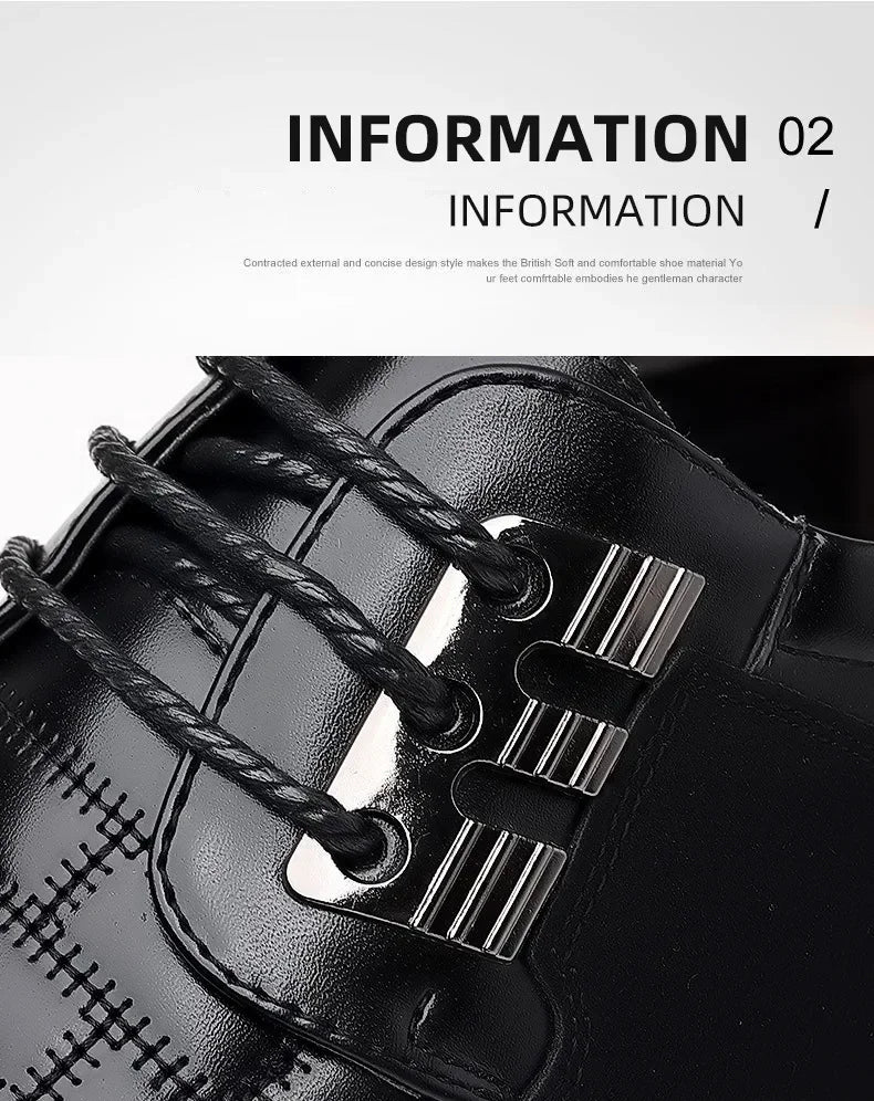 Freizeitschuhe für Herren – Klassische, atmungsaktive und genähte Abendschuhe aus Leder