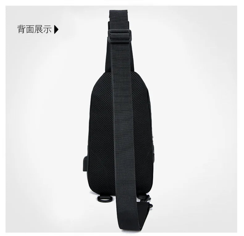 Men’s Sling Crossbody Bag – Compact, Modern, and Waterproof