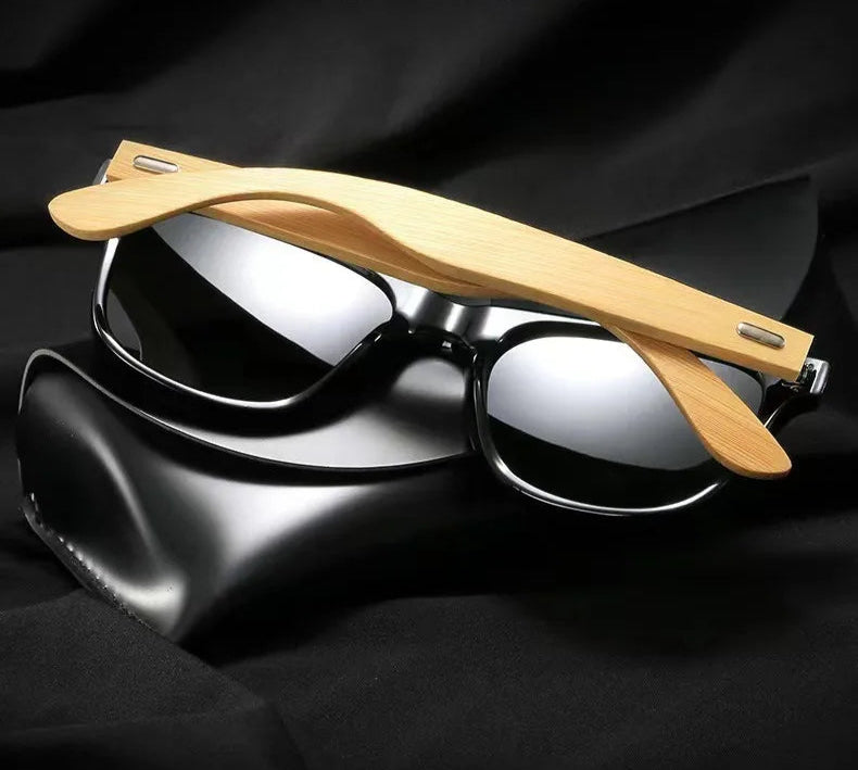 Men’s Sunglasses with Wooden Temples – Style and Sustainability UV400