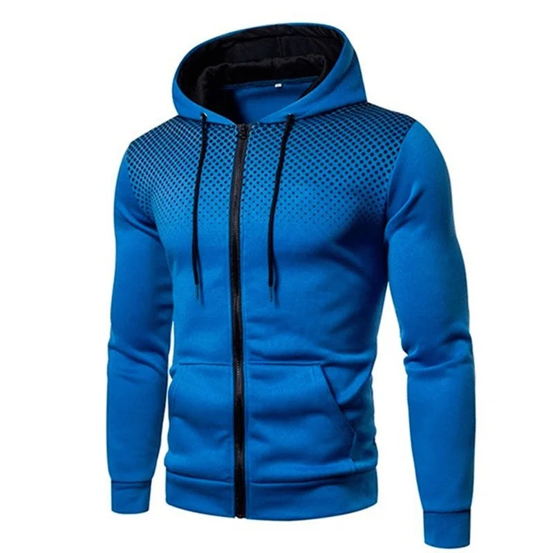 Gradient Print Sports Jacket – Performance Edition