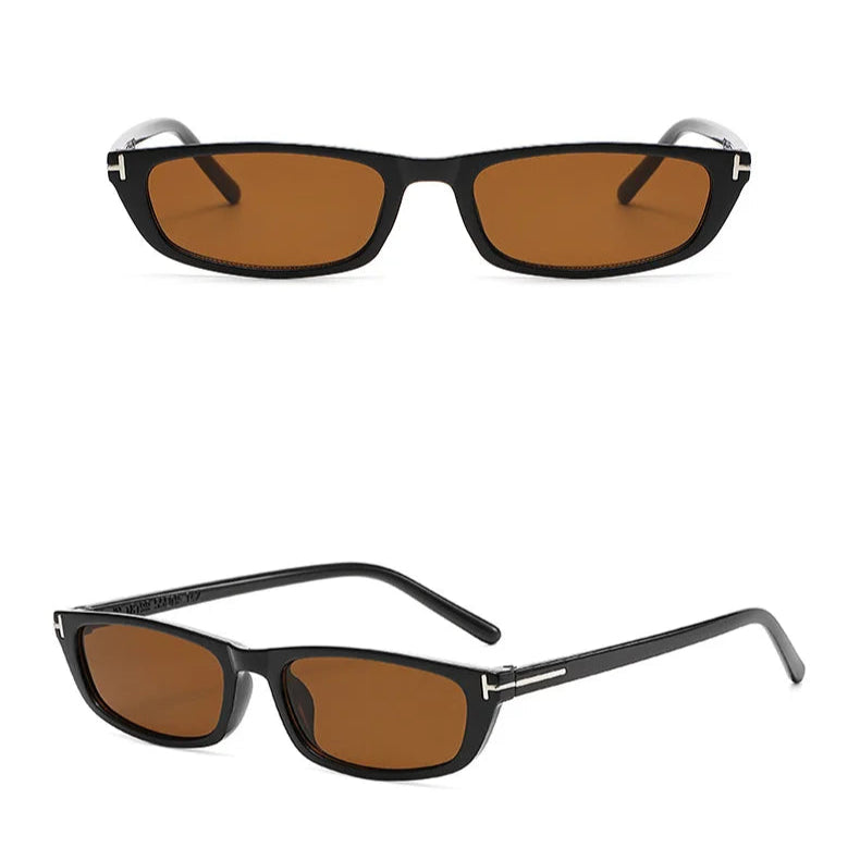 Men’s Rectangular Sunglasses – Modern and Minimalist Style UV Protection