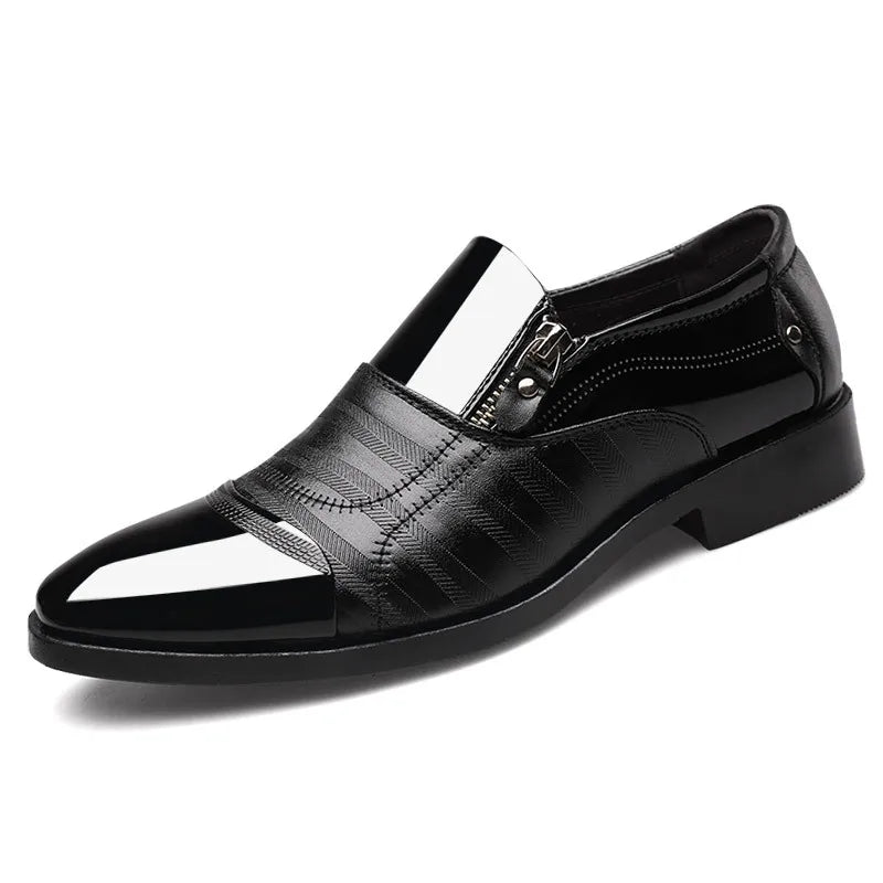 Formelle Lederschuhe für Herren – spitze Zehenpartie, lässige Luxus-Herrenschuhe für Herren