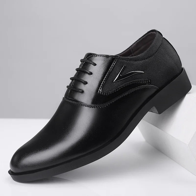 Herrenschuhe – Klassisches Freizeitleder, weich und formell