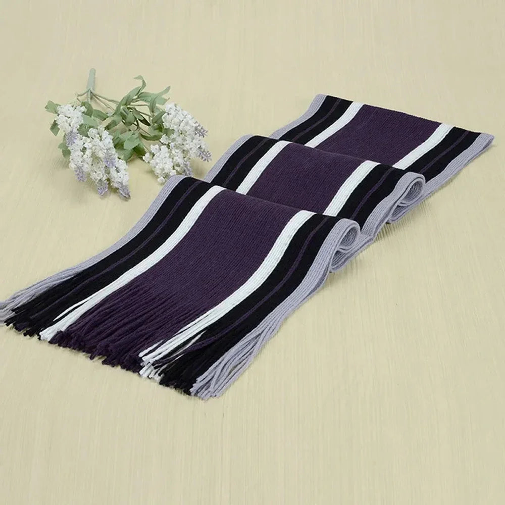 Classic Men's Scarf - Striped Business Casual