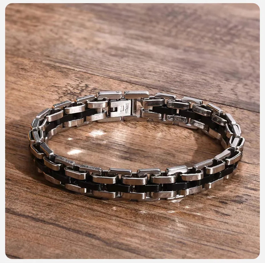 Men’s Stainless Steel Bracelet – Strength and Sophistication