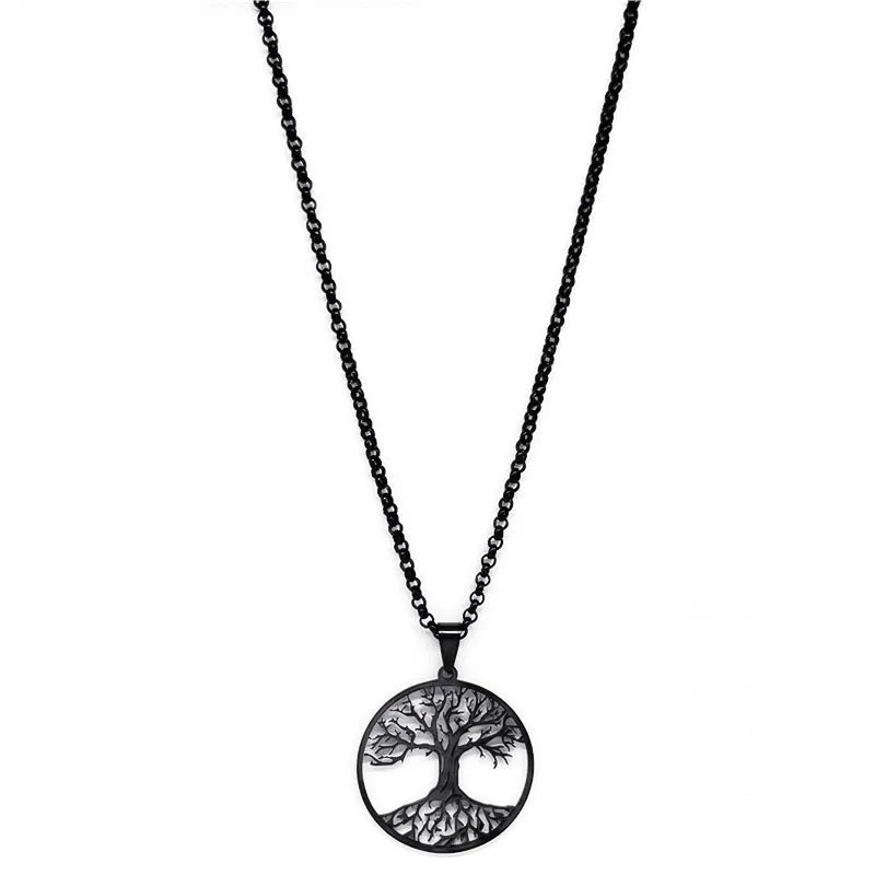 Tree of Life Men’s Necklace – Symbol of Strength and Connection