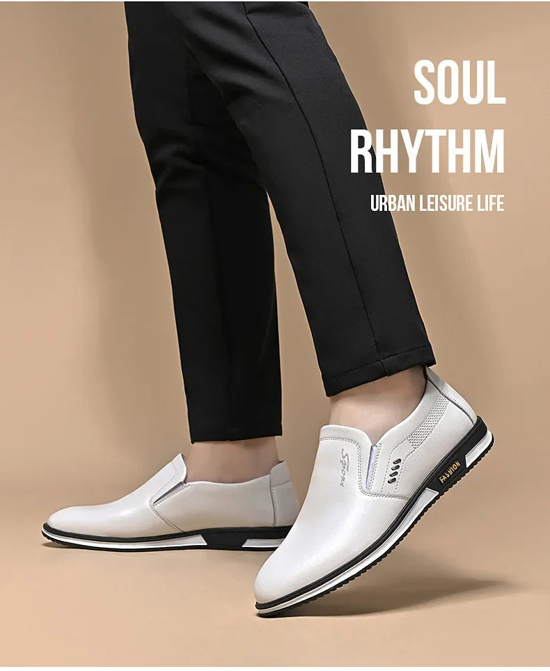 Herren Lederschuhe - Designer Mokassins, Hohe Qualität