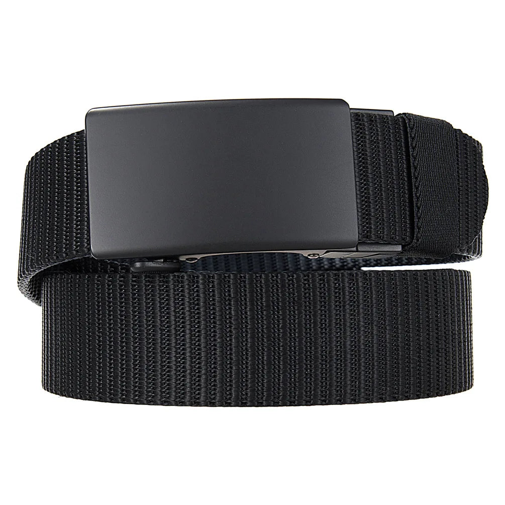 Men’s Tactical Nylon Belt – Durable Metal Buckle