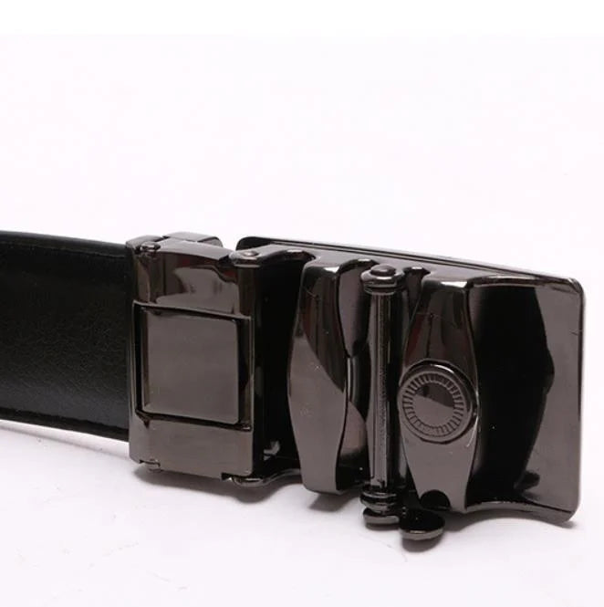 Men’s Designer Belt with Automatic Buckle – Modern and Stylish