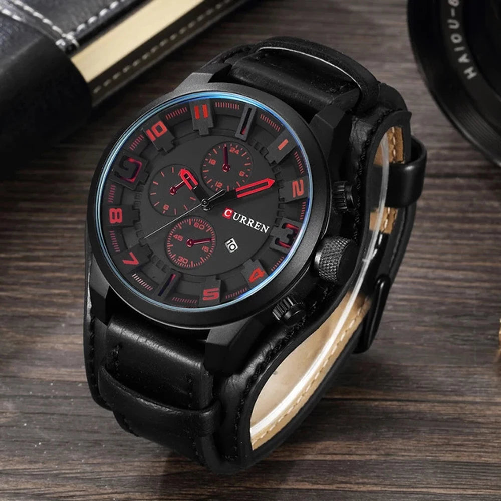 Men’s Watch – Military Style, Robust and Elegant Design