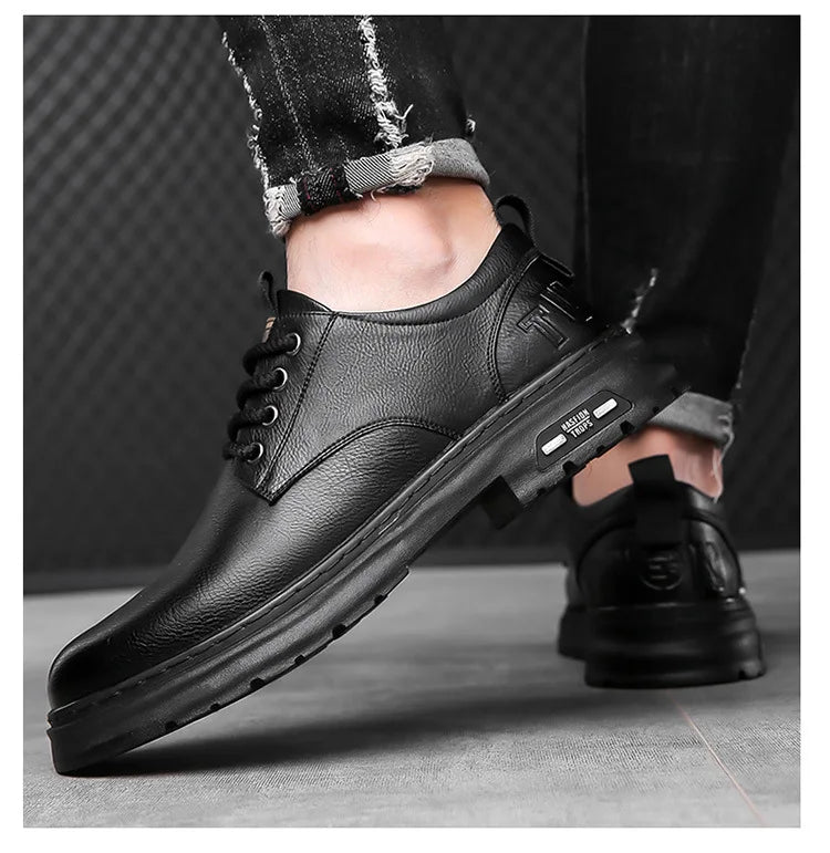 Freizeitschuhe aus Leder für Herren – moderner und vielseitiger Designer