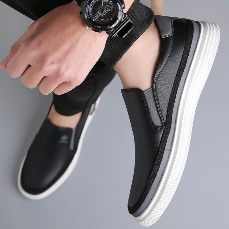 Handgefertigte Herren-Lederschuhe - Luxus-Casual, Herren-Loafer